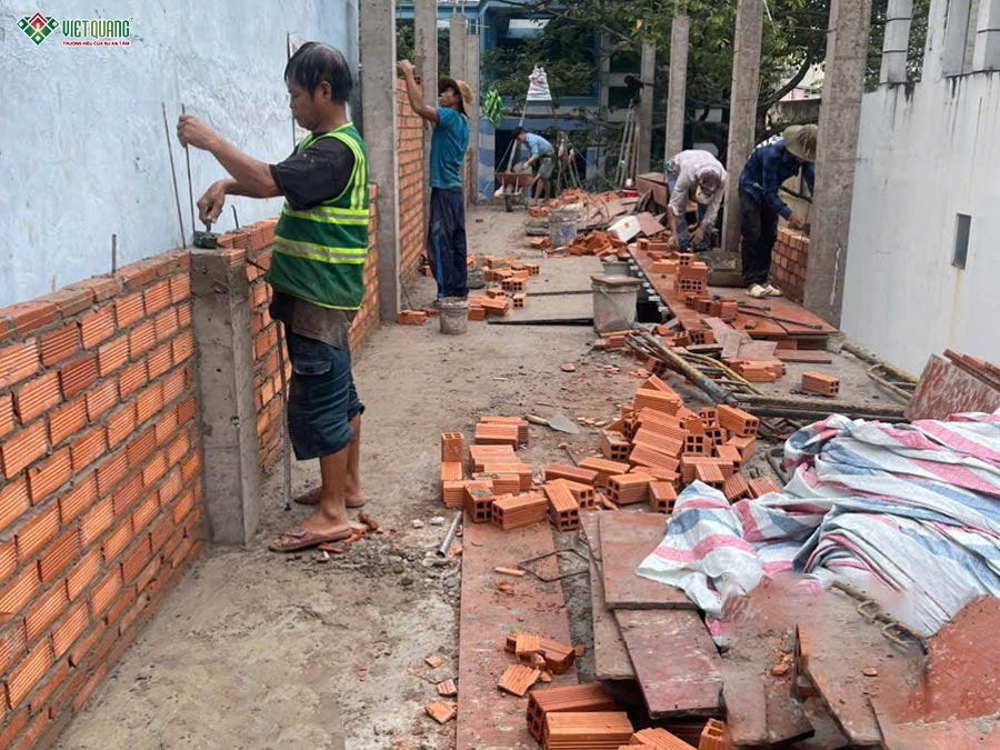 Thi công phần thô