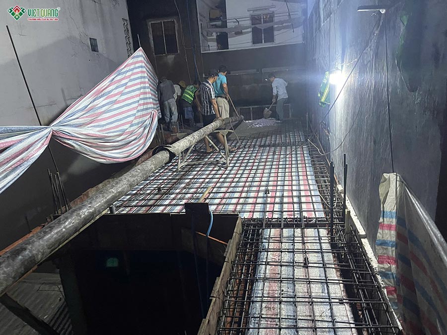 Thi công phần thô