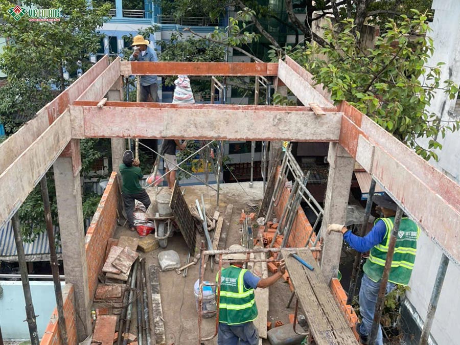 Thi công phần thô