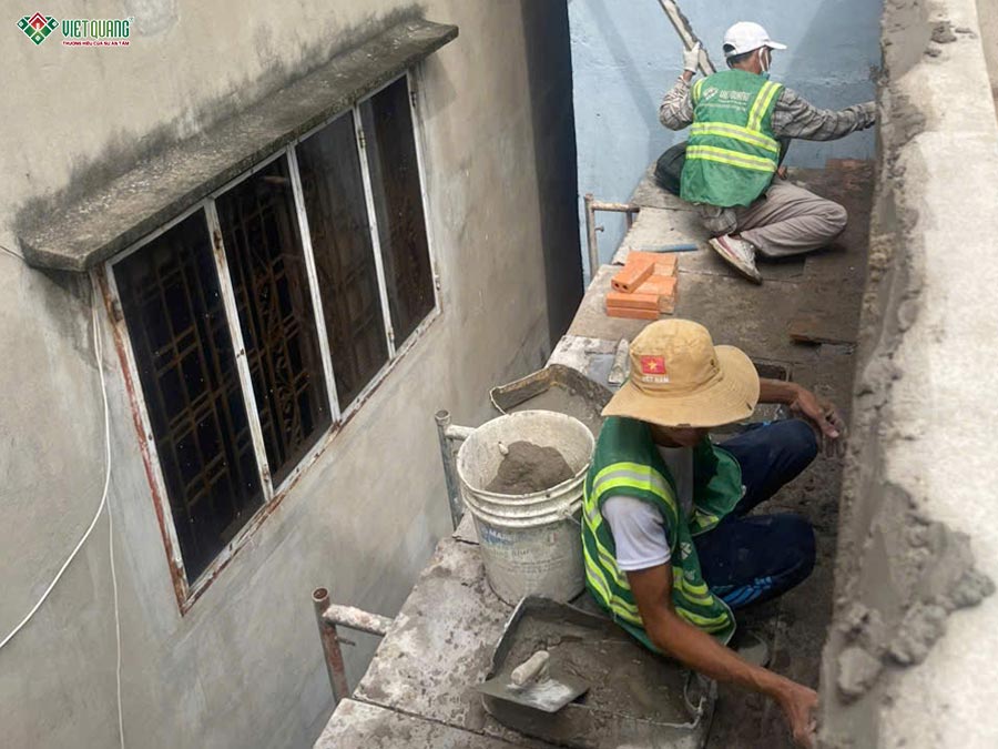 Thi công phần thô