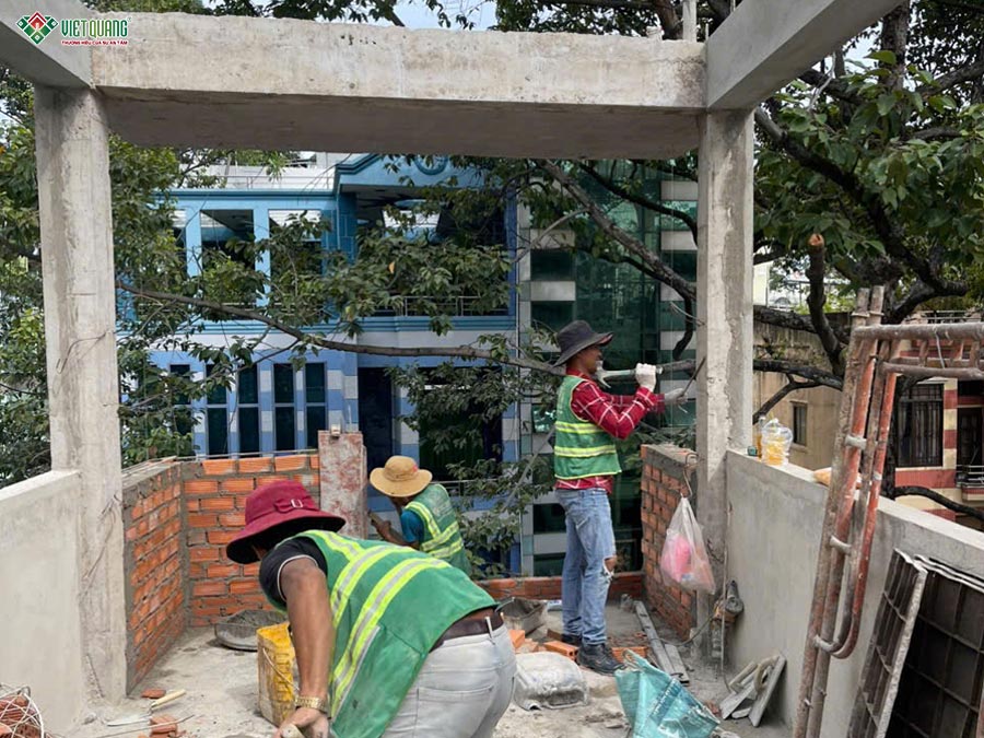 Thi công phần thô