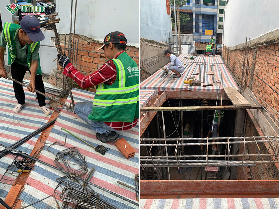 Thi công phần thô