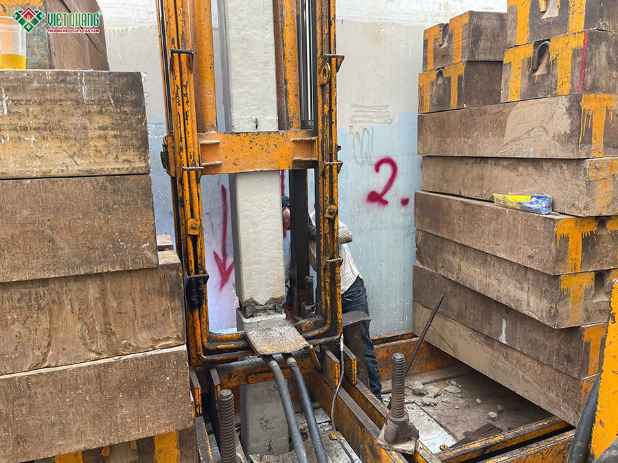 Thi công phần móng