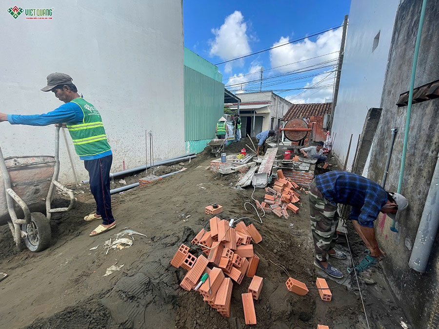 Thi công phần móng