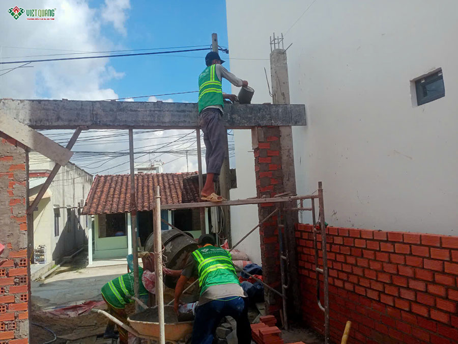 Thi công phần thô